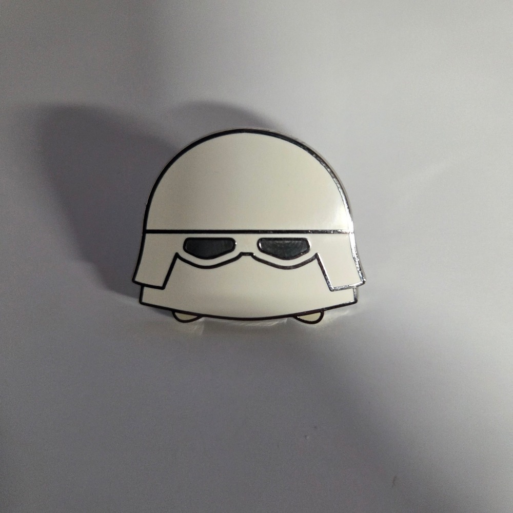 Disney Pin Star Wars Unisex OS White Tsum Tsum Snowtrooper Enamel 2017 FAC000122